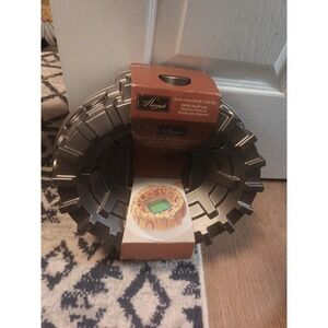 Harvest Sports Arena Bundt Cake Pan 9 Cup Cast Aluminum Non-Stick Heavy New